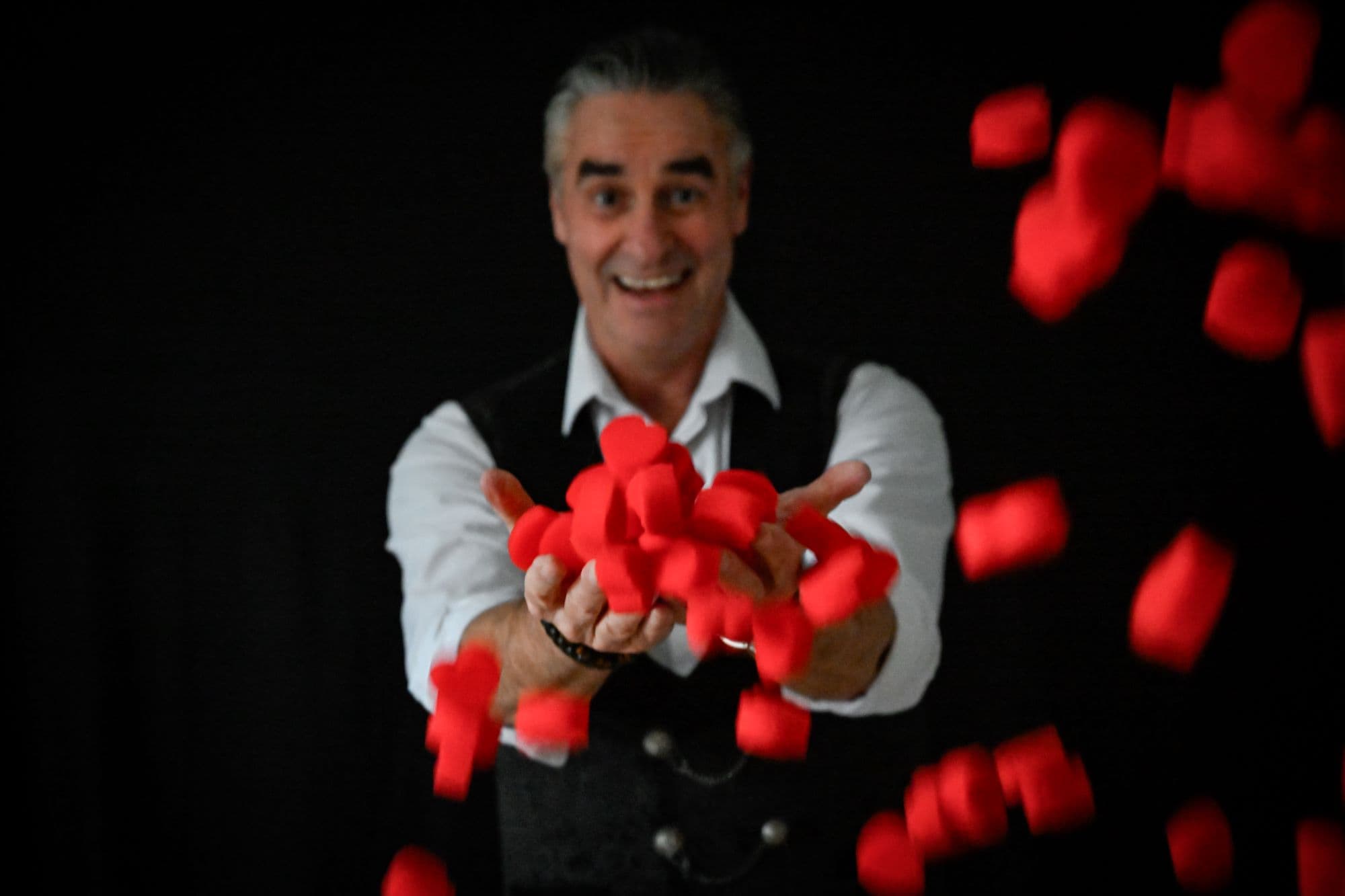 Louis Baerts during a performance
